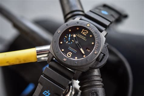 panerai luminor submersible 1950 black|Panerai Luminor 1950 carbotech.